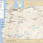 Map Of The State Of Oregon, Usa   Nations Online Project | Portland Oregon On Map Of Usa