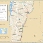 Map Of The State Of Vermont, Usa   Nations Online Project | Map Of Vermont State Usa