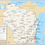 Map Of The State Of Wisconsin, Usa   Nations Online Project | Wisconsinites View Of The Usa Map
