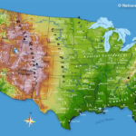 Map Of The United States   Nations Online Project | Map Of The USA With Mountains