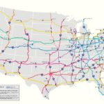 Map Of Us Interstate Highways : R/Mapporn | Highway Map Of Usa States