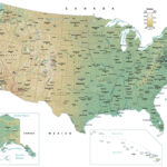 Map Of Usa   United States Of America   Gis Geography | Geographic Map Of The USA