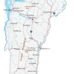 Map Of Vermont   Cities And Roads   Gis Geography | Road Map Of Vermont Usa