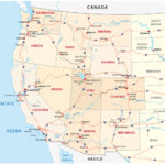 Map Of Western United States | Mappr | Map Of Northwest USA With States And Cities