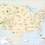 Map Of Western Us National Parks   Western Us Map With National | Map Of Western USA National Parks