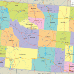Map Of Wyoming   Detailed Wyoming Map With Cities, Counties And | Road Map Of Wyoming Usa
