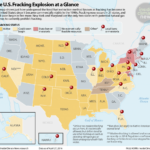 Map: The Fracking Boom, Statestate   Inside Climate News | Map Of Fracking In The USA