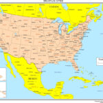 Maps Of The United States | Free Printable Map Of Canada And Usa
