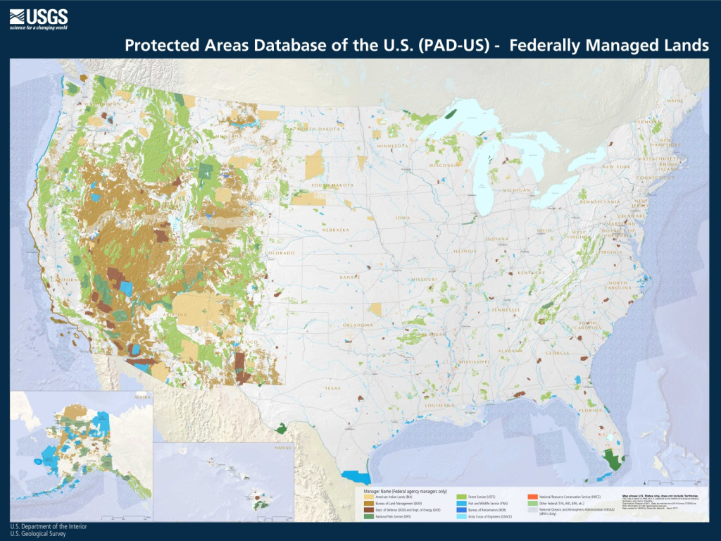 Maps - Public Lands Foundation | Map Of Blm Land In Usa