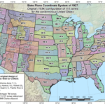 Maps   State Plane Coordinate Systems (Spcs)   Tools   National | Map Of Usa With Coordinates