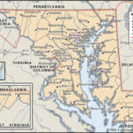 Maryland | History, Flag, Map, Capital, Population, & Facts | Map Of Maryland USA Cities