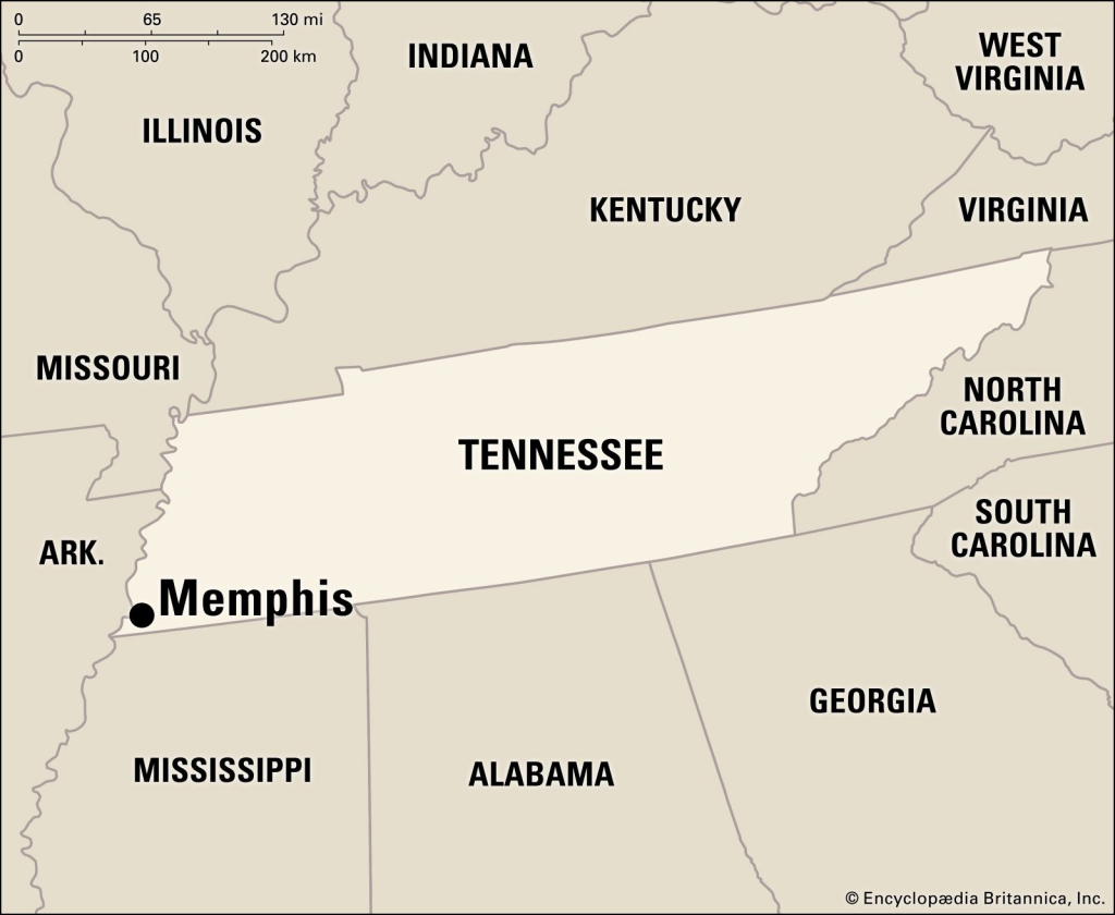 Memphis | Facts, Map, &amp;amp; Points Of Interest | Britannica | Memphis on Map of USA