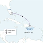 Miami & The Tropical Dominican Republic | Trailfinders Ireland | Map Of Usa And Dominican Republic