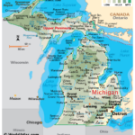 Michigan Maps & Facts   World Atlas | Michigan On Map Of Usa