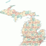Michigan Road Map   Mi Road Map   Michigan Highway Map | Road Map Of Michigan Usa