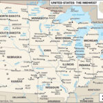 Midwest | History, States, Map, Culture, & Facts | Britannica | Map Of Midwest Usa With Cities