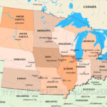 Midwest Maps | Map Of North Central Region USA