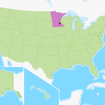Minnesota | Free Study Maps | Minnesota On Map Of Usa