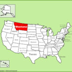 Montana Location On The U.s. Map   Ontheworldmap | Montana On Map Of Usa