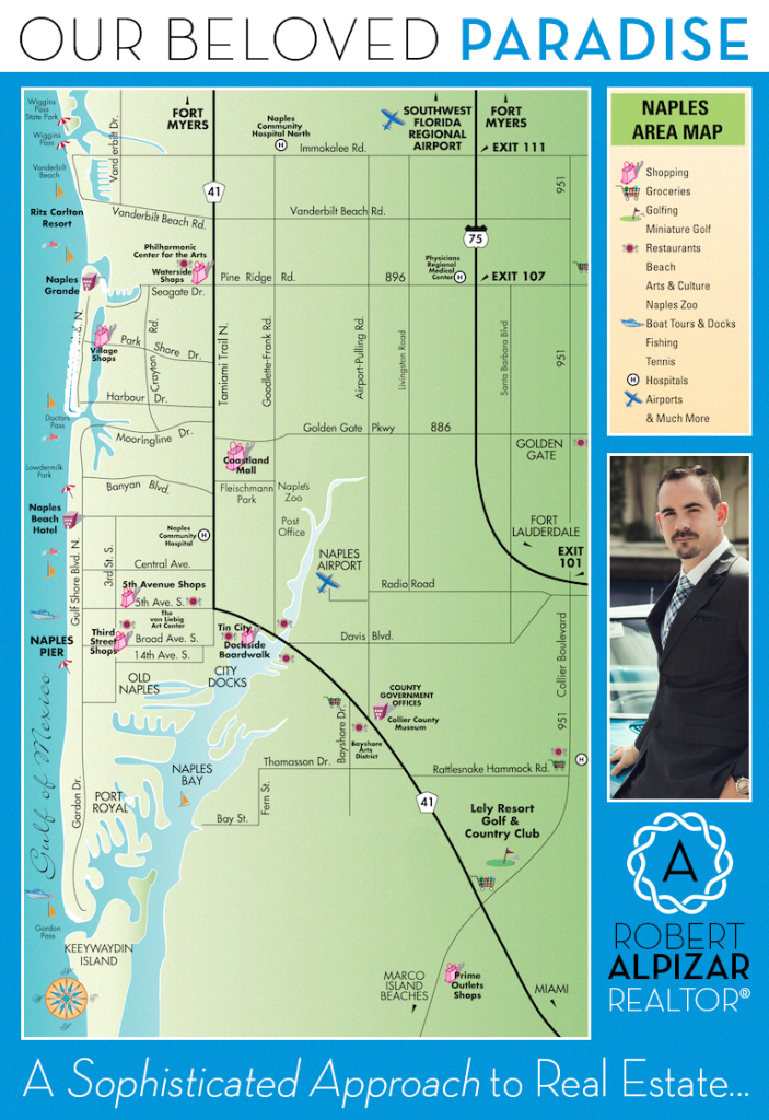 Naples Area Map | Map Of Naples Florida Usa
