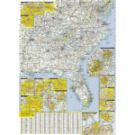 National Geographic   United States   Southeastern Usa   Guide | Road Map Of Se USA
