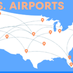 Navigating U.s. Airports: A Guide For International Travelers   Gigsky | Map Of USA Major Airports