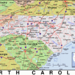 Nc · North Carolina · Public Domain Mapspat, The Free, Open | Map Of North And South Carolina Usa