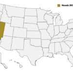 Nevada Counties Map | Mappr | Nevada On The Map Of The Usa