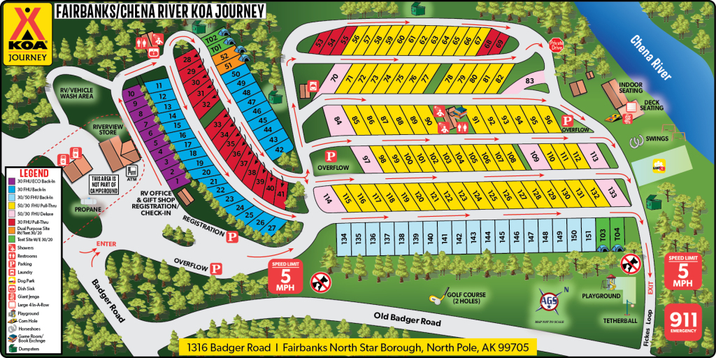 New Campground Map | Map of Koa Campgrounds USA