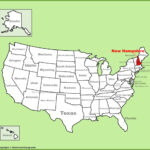 New Hampshire Location On The U.s. Map   Ontheworldmap | Map Of New Hampshire Usa