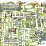 New Map Points The Way For Walking Around Naples   Naples Florida | Map Of Naples Florida USA