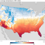 New Maps Of Annual Average Temperature And Precipitation From The | Temp Map Of Usa Today