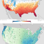 New Maps Of Annual Average Temperature And Precipitation From The | Temperature Map Of Usa Today