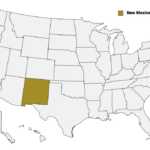 New Mexico Counties Map | Mappr | New Mexico On The Map Of Usa