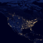 New Nasa Images Show The Earth'S Electric Light Show : The Picture | Satellite Map Of Usa At Night