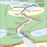 Niagara Falls | City, Map, Height, & Facts | Britannica | Map Of Niagara Falls Usa Side