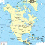 North America Latitude And Longitude Map   Geographic Coordinates | Latitude And Longitude Map Of Usa