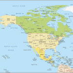 North America Map   Countries And Cities   Gis Geography | Map Of Usa And Caribbean
