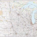North Central United States Wall Mapmapping Specialists   The | Map Of North Central Region Usa