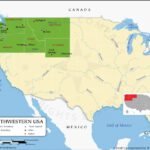Northwestern Us Map, Map Of Northwest Usa, Northwest States Map | Map Of Usa Northwest