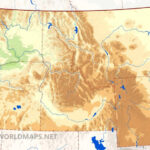Northwestern Us Physical Map | Map Of Pacific Nw USA