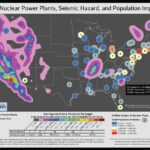 Nuclear Power Plants And Earthquake Risk | Ncdp | Map Of Nuclear Power Plants In USA