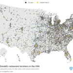 Number Of Mcdonald'S Locations In The Usa In 2025 | Scrapehero | Map Of Mcdonald In USA