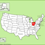 Ohio Location On The U.s. Map   Ontheworldmap | Ohio On The Map Of Usa