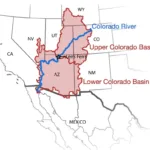 Part 2: Explore The Colorado River Basin | Map Of Usa Colorado River