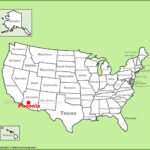 Phoenix Location On The U.s. Map   Ontheworldmap | Map Of Phoenix Arizona USA