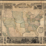 Pictorial Map Of The United States, 1849   Norman B. Leventhal Map | Map Of Usa In 1849