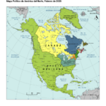 Political Map Of North America, February 2025 (In A World Where | Political Map Of Usa 2025