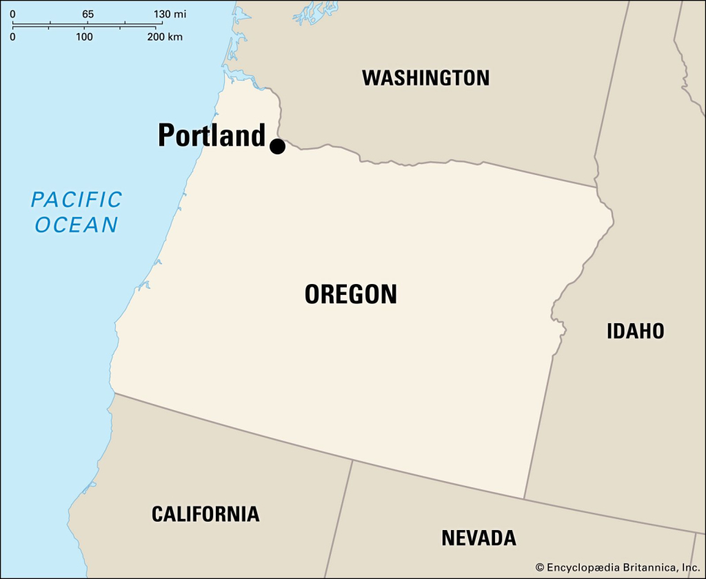 Portland | History, Description, Map, &amp;amp; Facts | Britannica | Portland On Map Of Usa