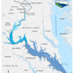 Potomac Estuary   Icprb | Potomac River On Map Of USA